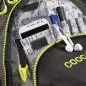 Preview: Coocazoo School backpack ScaleRale , incl. Hip Belt with Power Pack - TecCheck Neon Yellow