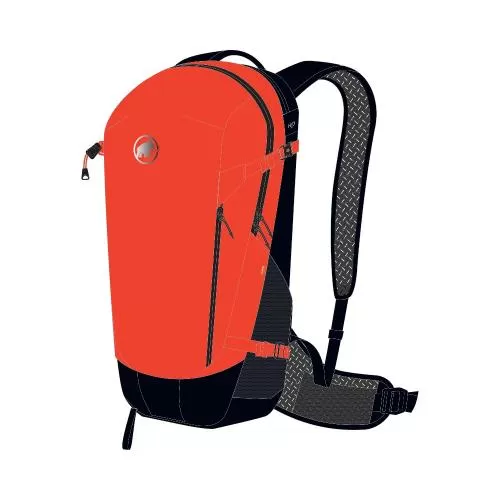 Mammut Lithium 20 Hiking Backpack - hot red-black