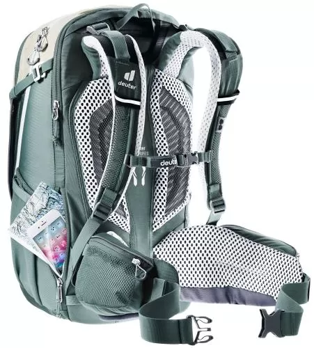 Deuter Bike backpack Trans Alpine Pro SL Women - 26l sand-teal