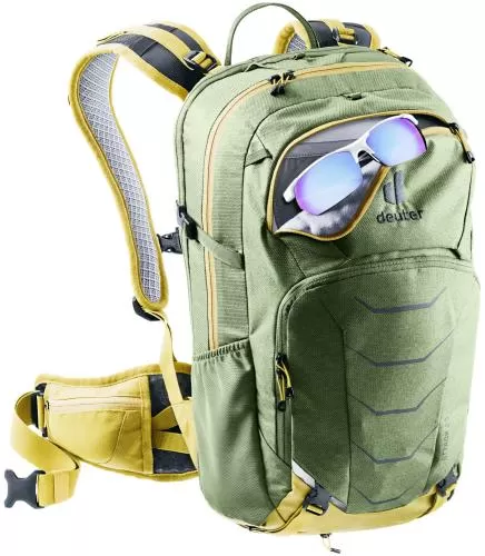 Deuter Bike backpack Attack - 20 khaki-turmeric