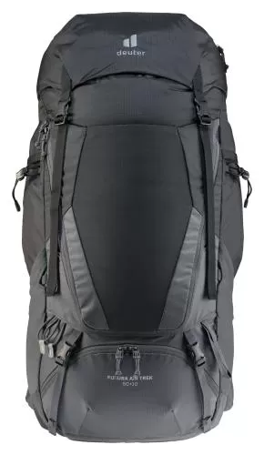 Deuter Futura Air Trek Trekkinigrucksack - 50l + 10l, black-graphite