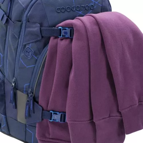 coocazoo MATE School Backpack, Blue Motion