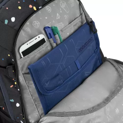 coocazoo MATE School Backpack, Sprinkled Candy