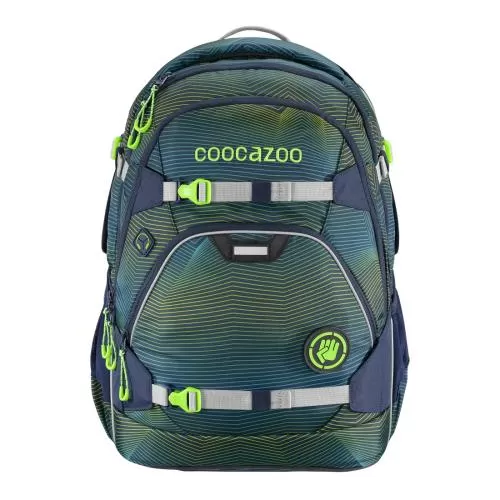 Coocazoo School backpack ScaleRale - Soniclights Green