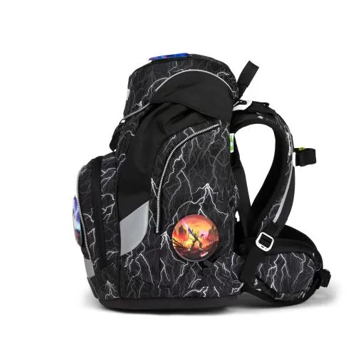 Ergobag Pack School Backpack Super ReflektBär Glow, 6-pcs.