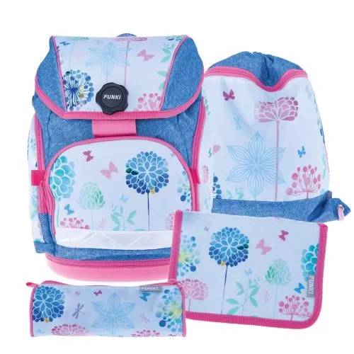 FUNKI School Backpack Joy-Bag - 4 pieces - Summertime