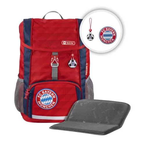 Step by Step KID FC Bayern "Mia san Mia" 3-Piece Backpack Set