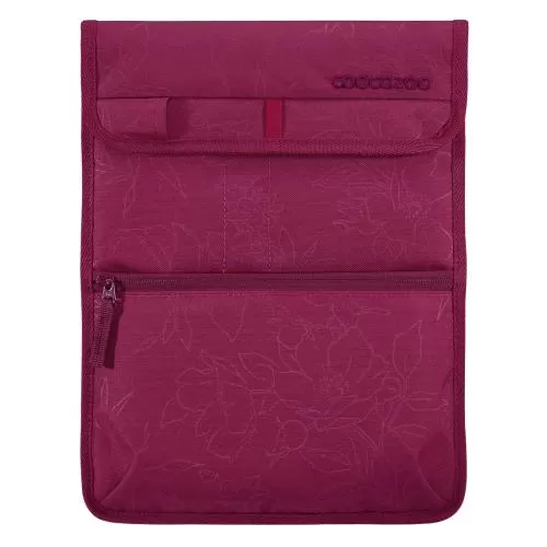 coocazoo Tablet/Laptop Bag, M, up to a Display Size of 33.8 cm (13.3"), berry