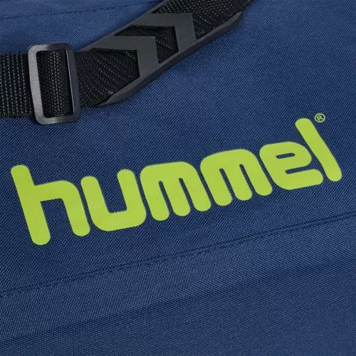 Hummel Core Sports Bag - dark denim/lime punch