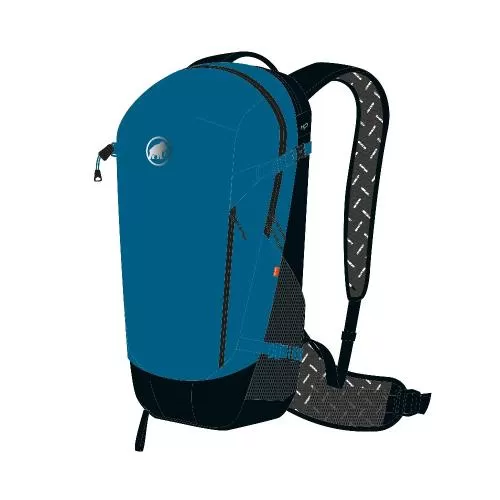 Mammut Lithium 15L Hiking Backpack - Highlime-Black