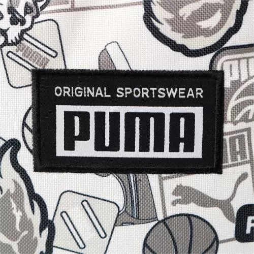 Puma Academy Rucksack - Puma White-Puma Black-Archive AOP