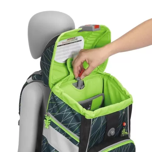 Step by Step School backpack 2IN1 Plus "Jumping Spider", 6-Piece School Bag Set