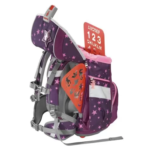 Step by Step School backpack 2IN1 Plus "Unicorn", 6-Piece School Bag Set