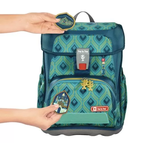 Step by Step School backpack Cloud "Magic Castle", 5-Piece School Bag Set