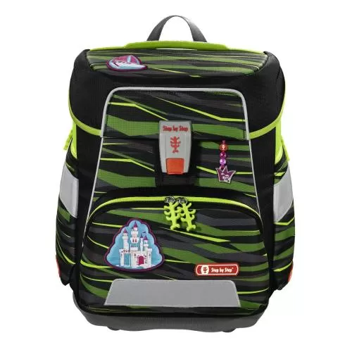 Step by Step School backpack Space "Wild Cat", 5-Piece School Bag Set