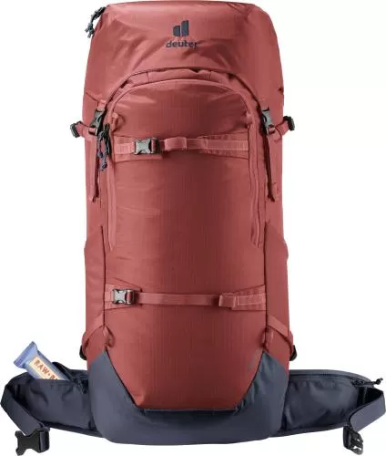 Deuter Snowshoe Backpack Rise 34+ - redwood-ink