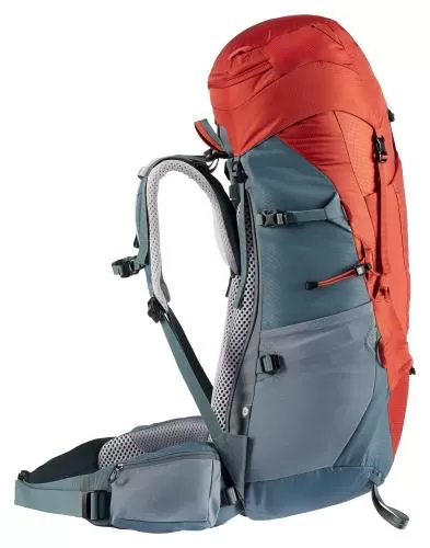 Deuter Aircontact Lite 45 + 10 SL Trekking Backpack - paprika-teal