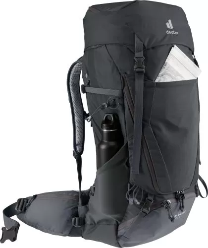 Deuter Futura Air Trek SL Trekkinigrucksack Damen - 45l + 10l, black-graphite