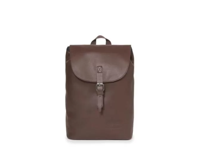 Eastpak Freetime Backpack Casyl Leather - Chestnut Leather