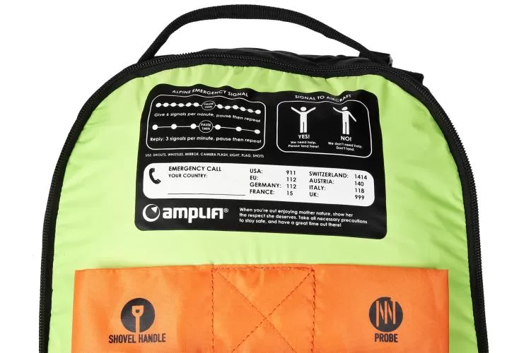 Amplifi BC 22 Safeguard Backpack 22ltr - Stealth Black