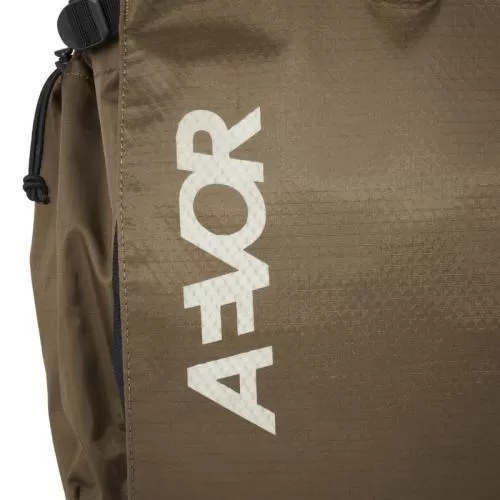 Aevor Rollpack Proof Backpack - olive gold