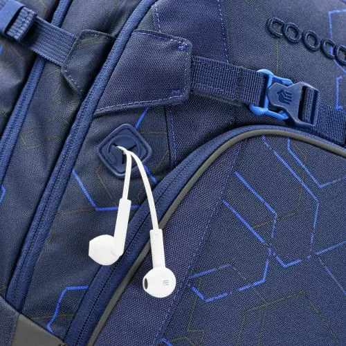 coocazoo MATE School Backpack, Blue Motion