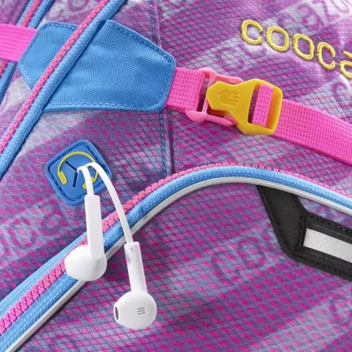 Coocazoo School backpack ScaleRale - MeshFlash neon pink