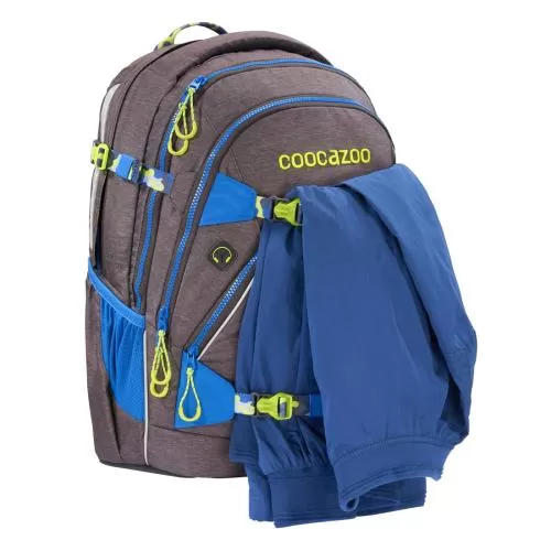 Coocazoo School backpack ScaleRale - MixedMelange Blue Camou