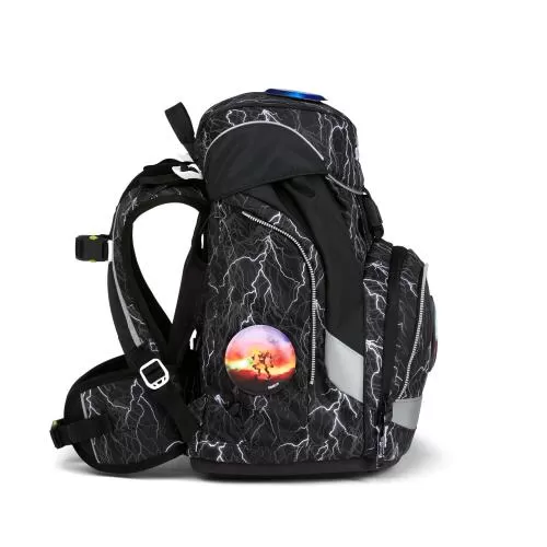 Ergobag Pack School Backpack Super ReflektBär Glow, 6-pcs.