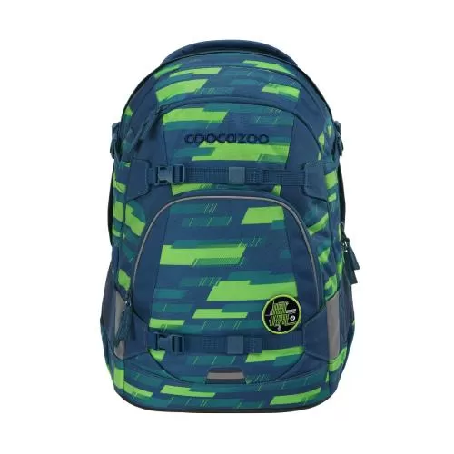 coocazoo MATE Backpack, Lime Stripe