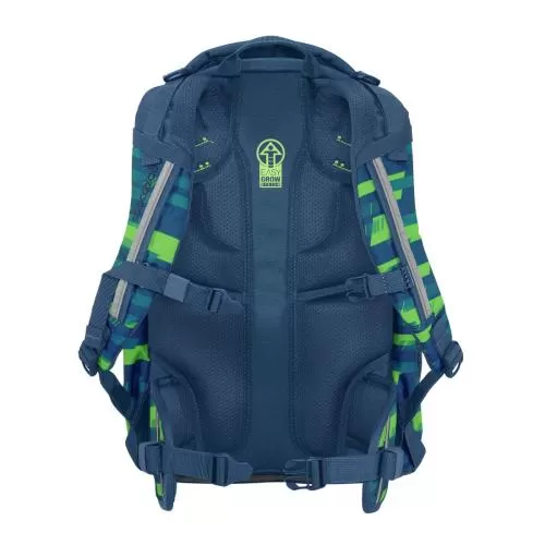 coocazoo MATE Backpack, Lime Stripe