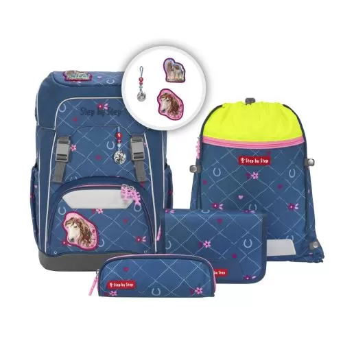 Step by Step "Horse Lima" GIANT 5-Piece School Backpack Set