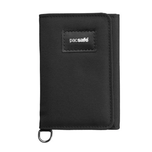 Pacsafe RFIDsafe Trifold Wallet - Black