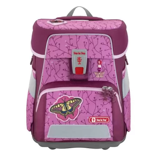 Step by Step Schulrucksack Space Natural Butterfly - 5-teilig