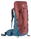 Deuter Aircontact Lite Trekking Backpack - 40l + 10l,redwood-arctic