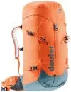 Deuter Climbing Backpack Gravity Expedition 45+ SL Women - saffron-slateblue