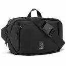 Chrome Belt Bag Ziptop black