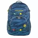 Coocazoo School backpack ScaleRale - Zebra Stripe Blue