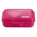 Rotho Lunchbox "Glitter Heart Hazle", Pink