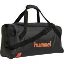 Hummel Hmlaction Sports Bag - forged iron/nasturium