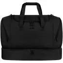 JAKO sports bag Challenge with bottom compartment - black mottled