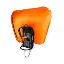 Mammut Flip Removable Airbag 3.0 22L Rucksack - Black - Vibrant Orange