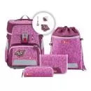 Step by Step School backpack Space "Natural Butterfly", 5-Piece School Bag Set